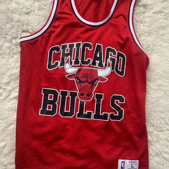 Chicago Bulls Old School Retro Jersey by Mitchell and Ness NBA Size: L - Picture 3 of 8